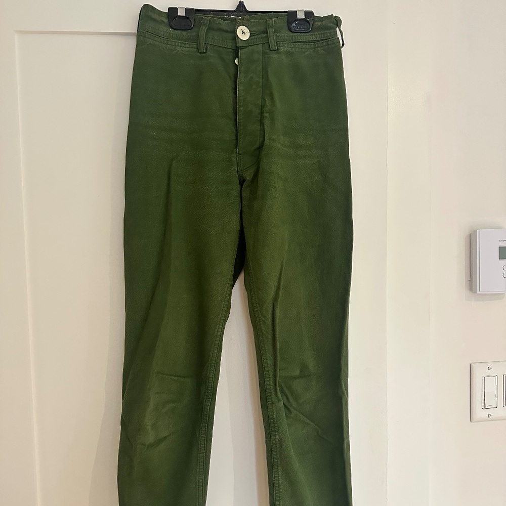 Olive Kamm pants ranger size 2